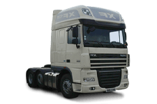 Car Hire Oban - 44 Tonne Sleeper Truck - Truck hire Oban